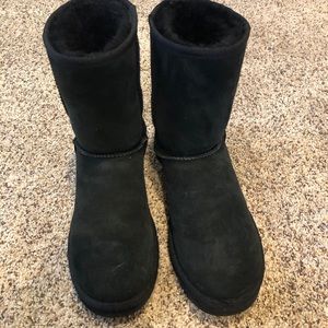black ugg boots